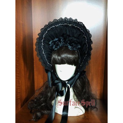 Surface Spell Gothic Velveteen Half Bonnet